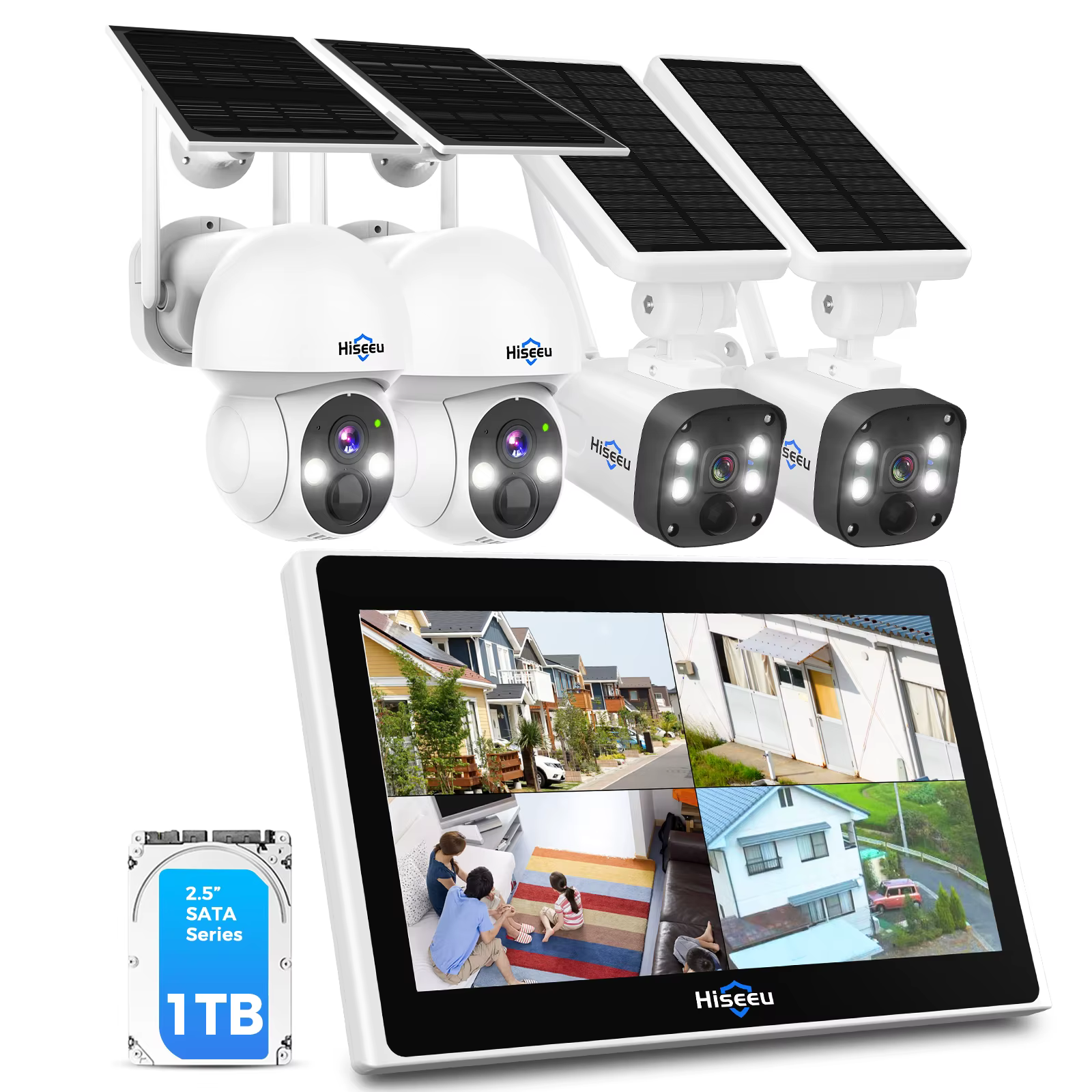 4MP 10CH 10Inch LCD Monitor 4K
