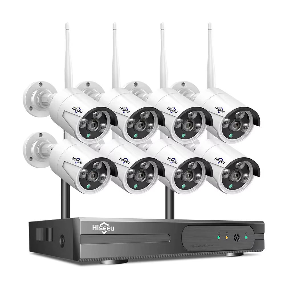 Hiseeu Wifi Nvr Kits Wireless CCTV