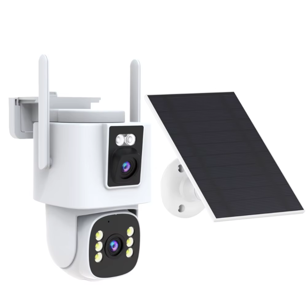 4G AOV Dual Lens Outdoor Solar
