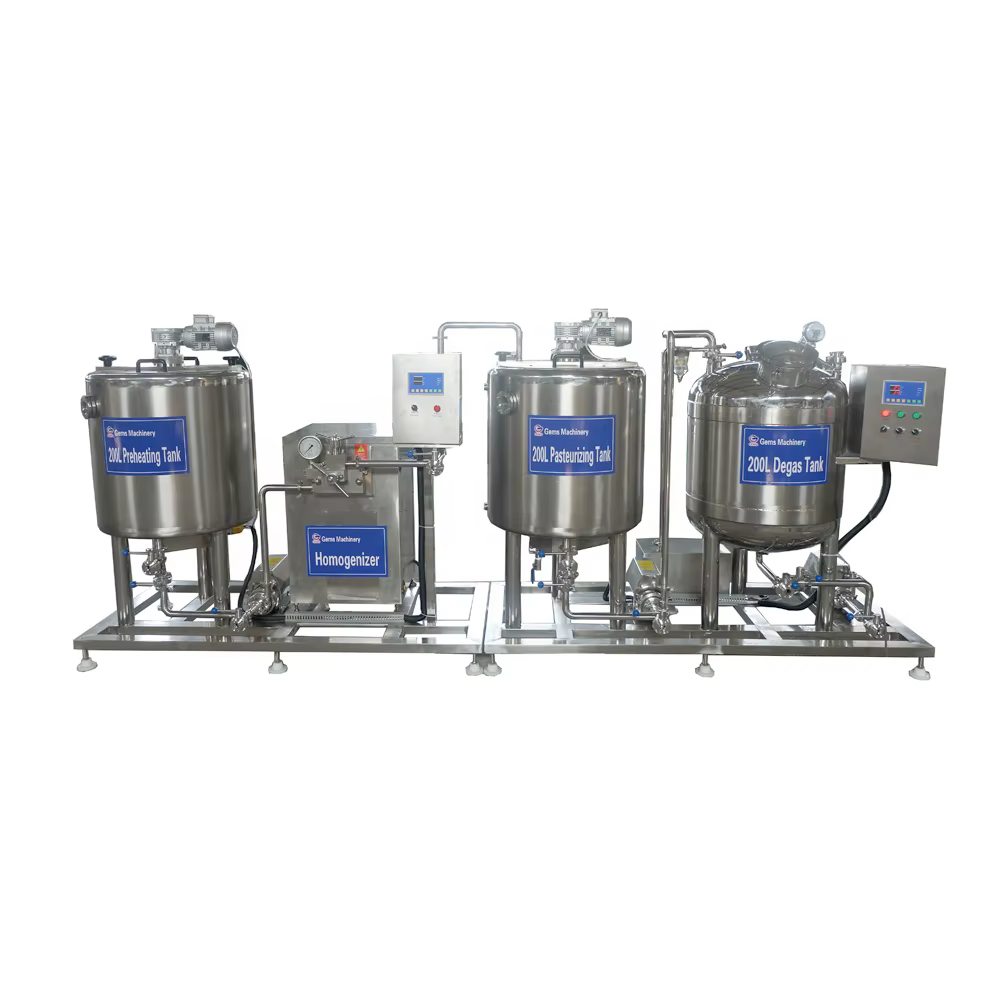 Pasteurized Milk Processing Plant Yogurt Processing