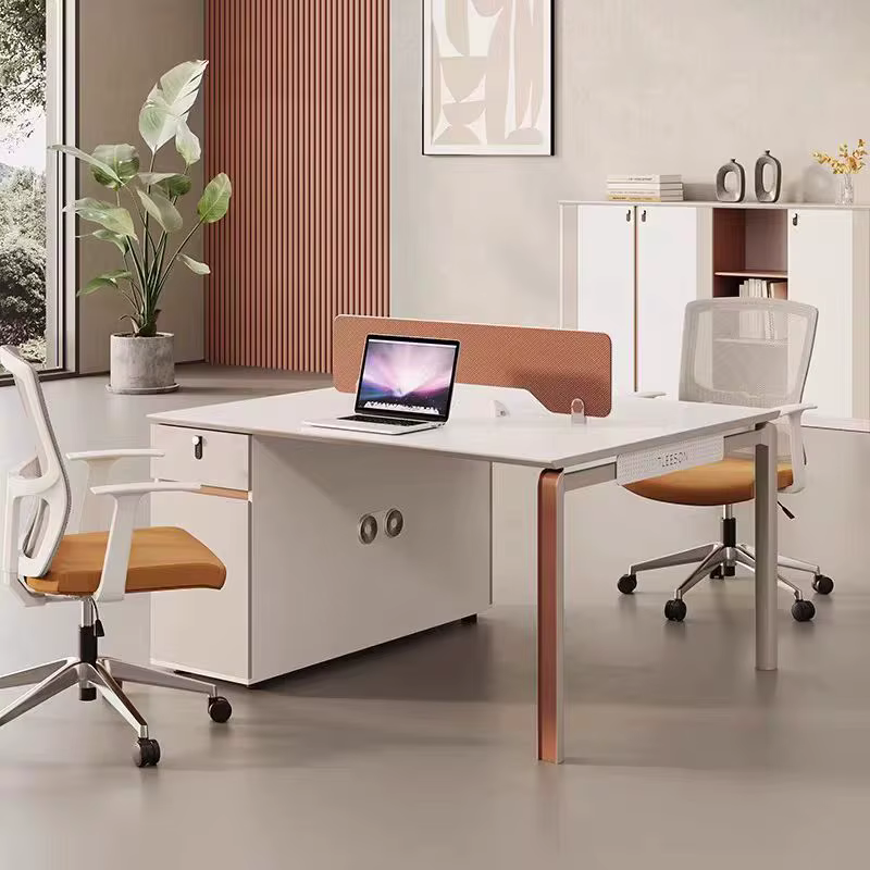 Mixed Colors Workstation Desk Flexible Office
