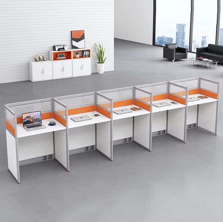 Office Staff Work Table Grouping Cluster