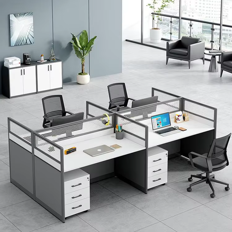 4 Seater Call Center Desk Customizable