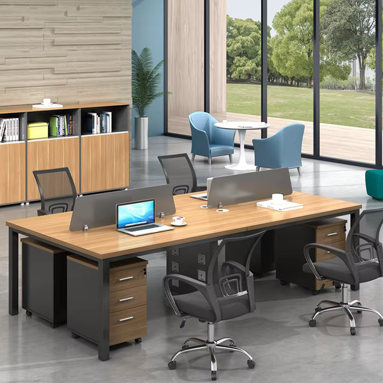 4 Person Office Workstation Modular Staff