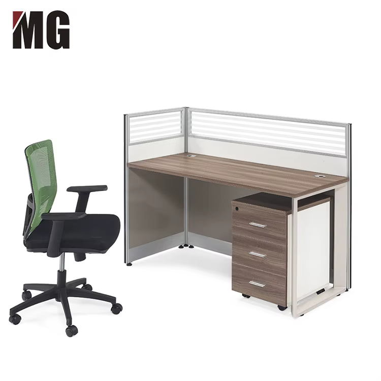 Modern Aluminum Wood Office Desk Modern