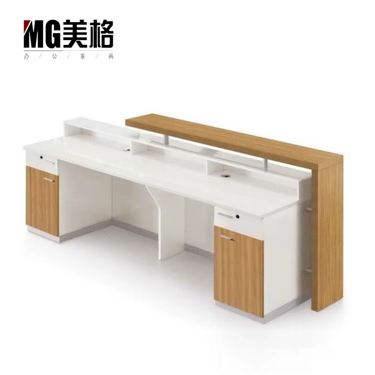 MDF Salon Reception Desk Counter Modern