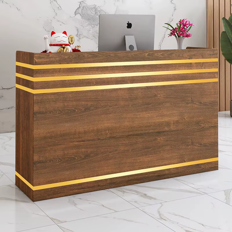 Modern Minimalist Office Reception Desk High