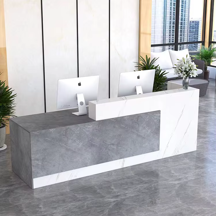 Modern Office Hospital Reception Counter Design