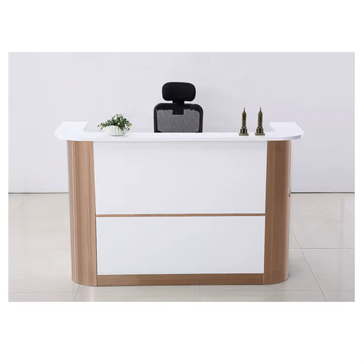 Modern Design White Small Counter Reception