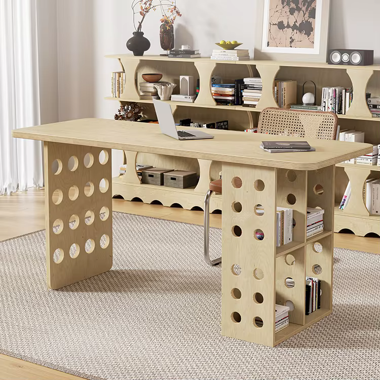 Solid Wood Bedroom Computer Desk Study