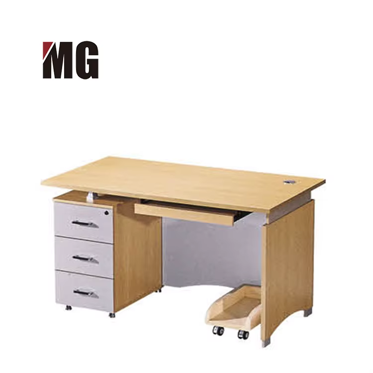 Modern Wooden With Drawer Desk With