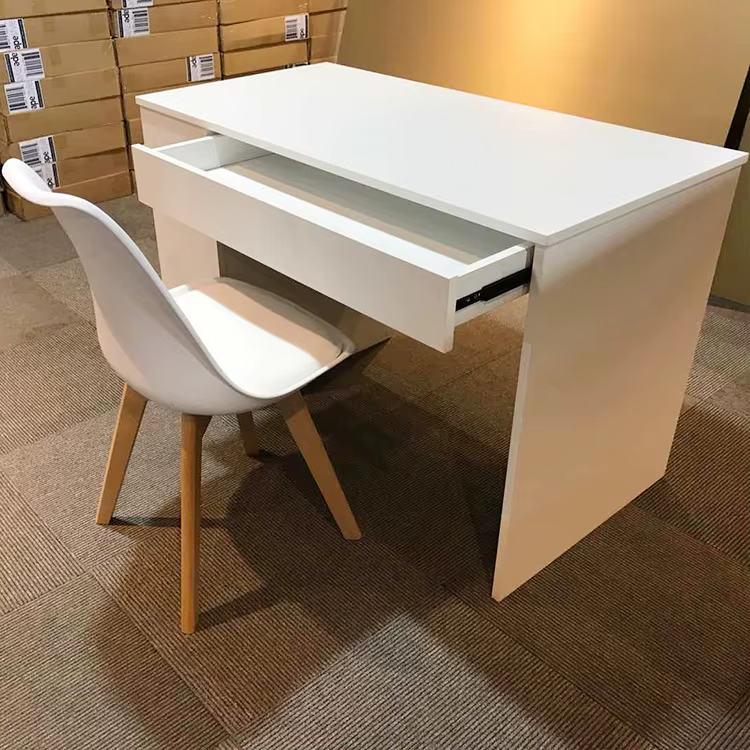 Cheap Wooden White Computer Desk With