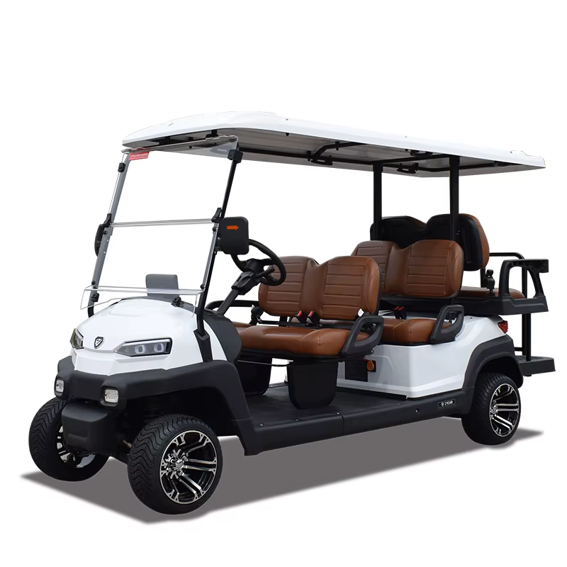 Multifunctional 6 Person Electric Sightseeing Golfcart