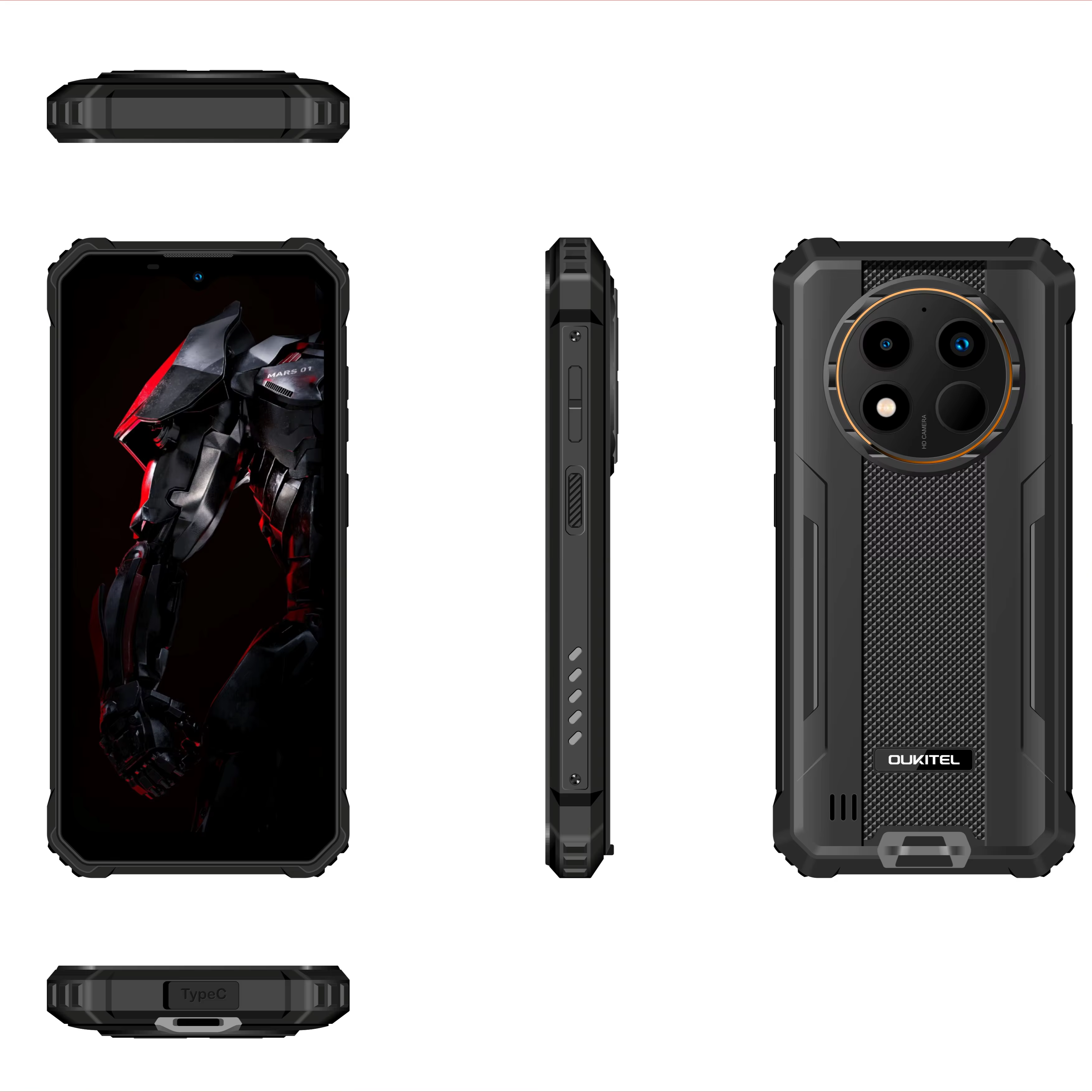 OUKITE Rugged Smartphone 6 52 Inch