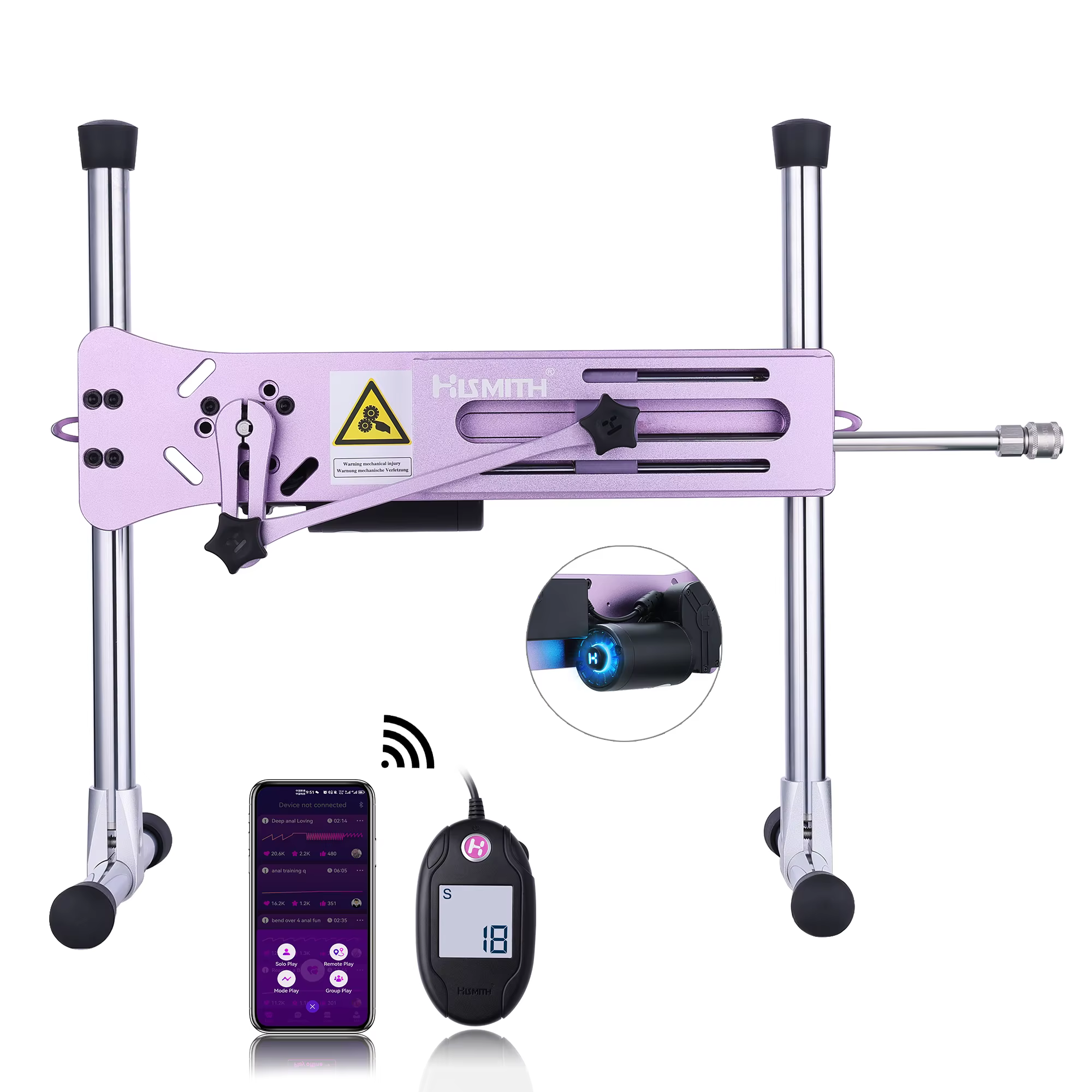 Hismith 4 0 Sex Machine Purple