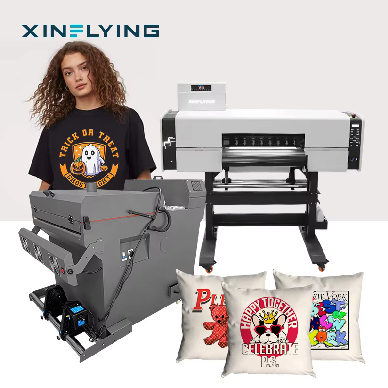 Fully Automatic 60cm 2 Head DTF Printer