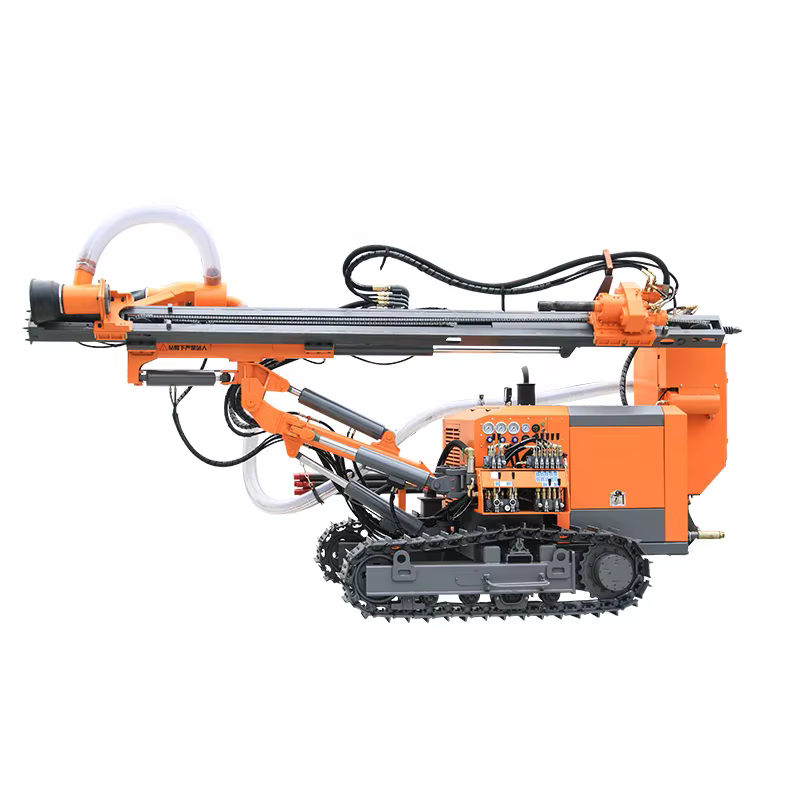 China Crawler Pneumatic DTH Quarry Mining