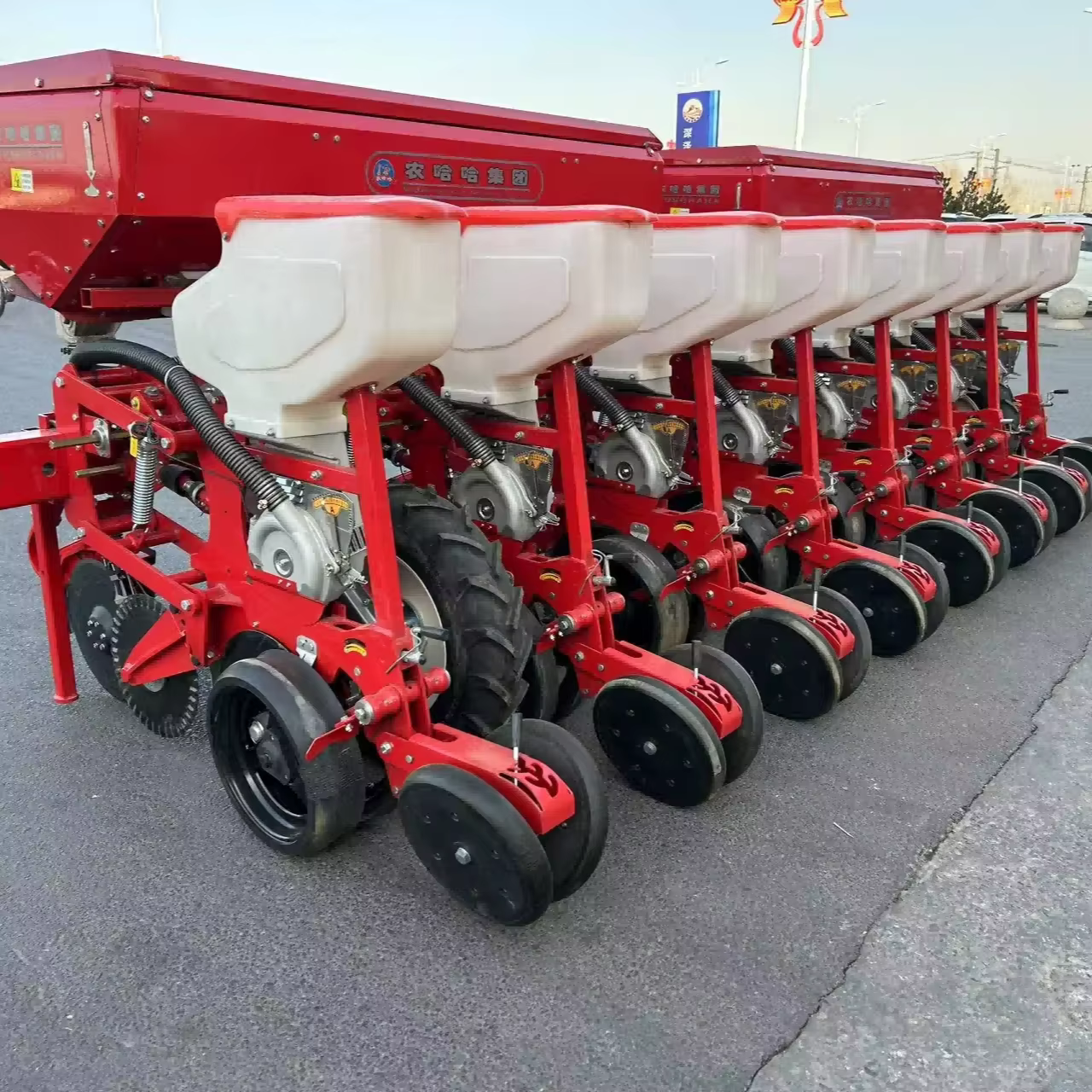 6 Row 8 Row Air Suction