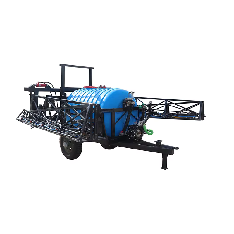 Trailed Field Sprayers With Manually Unfolded