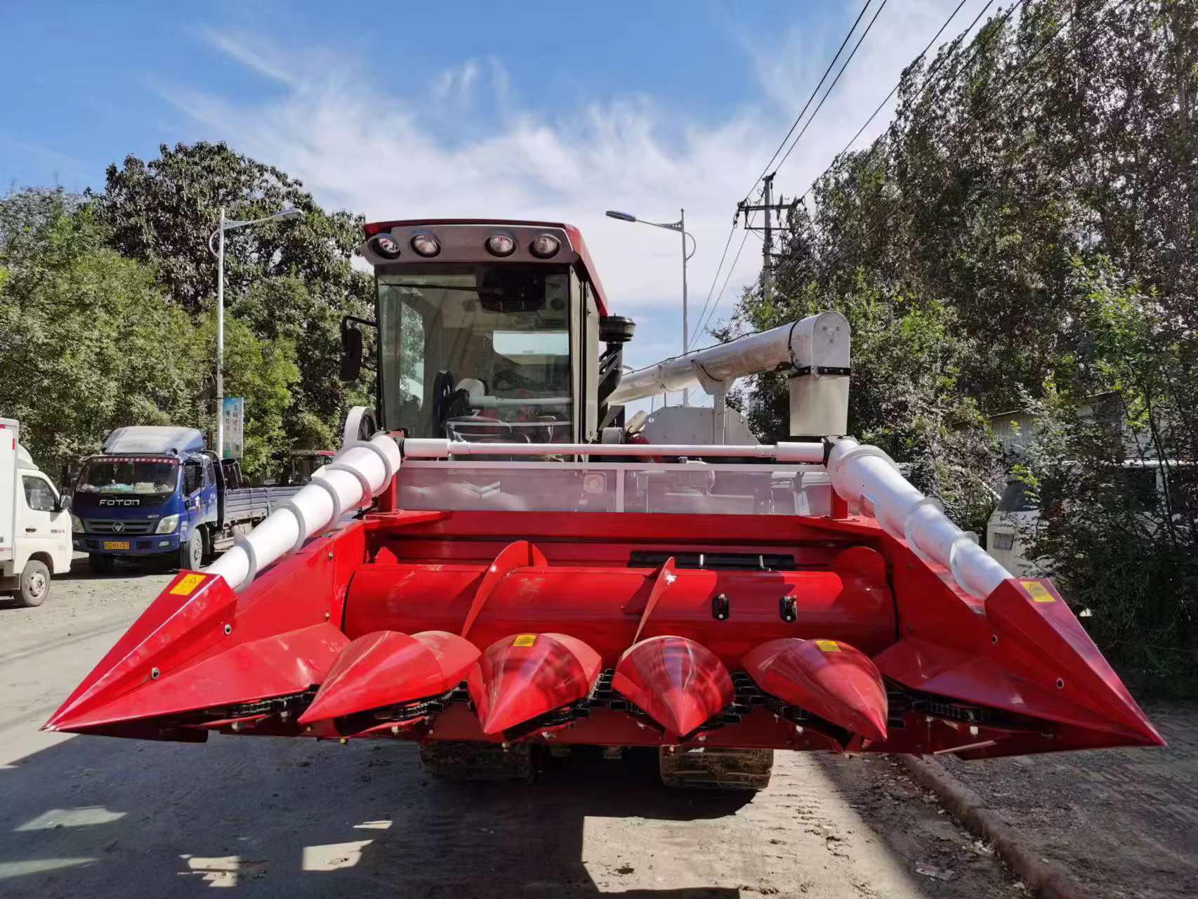 Power Tiller Reaper Used In Crops