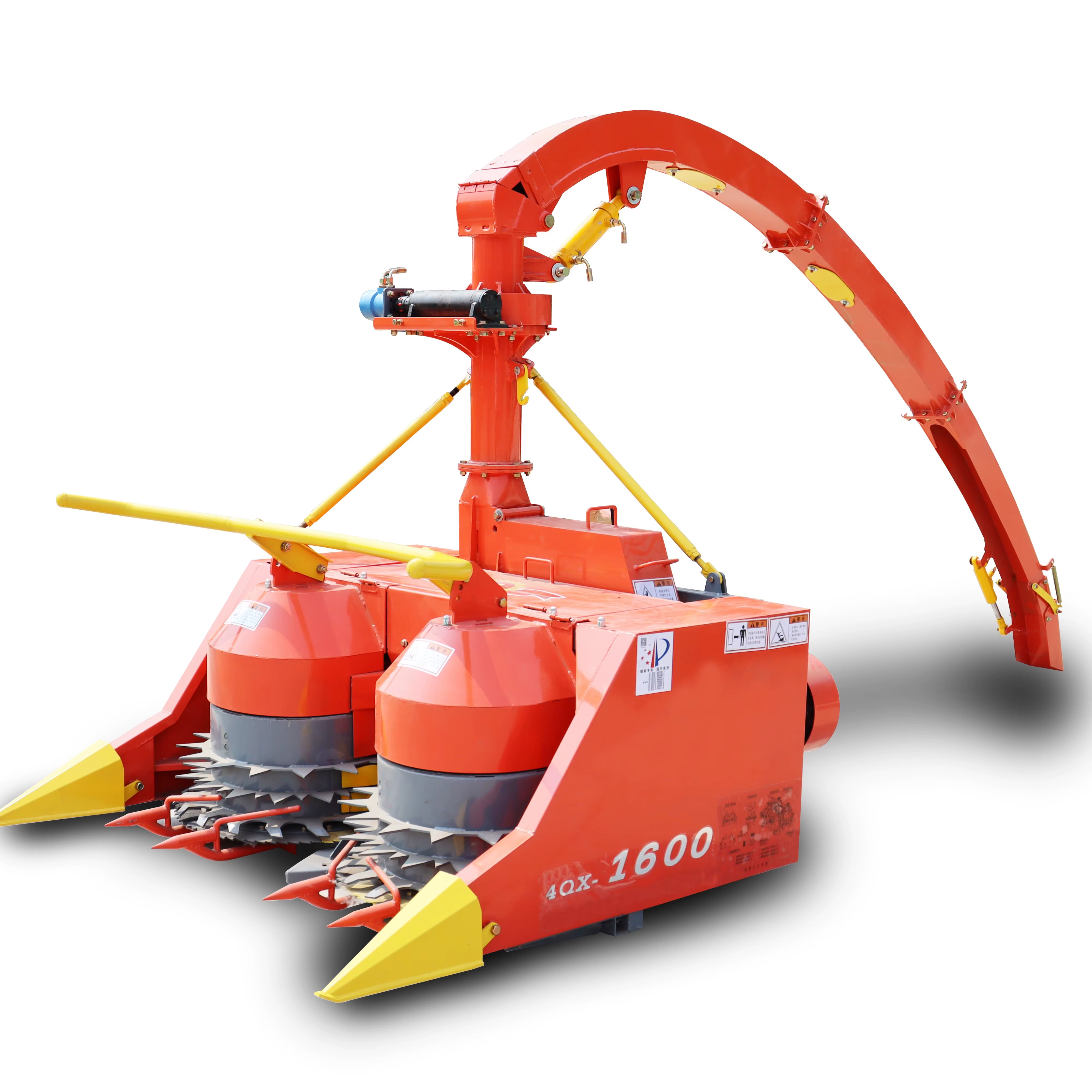 Double Rows Agricultural Green Forage Harvester