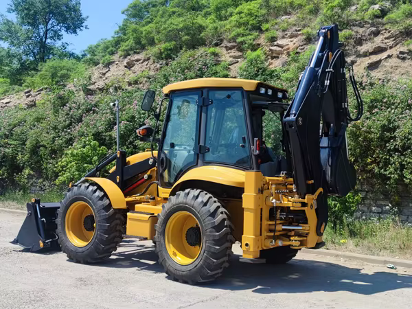 388H Mini Loader Backhoe Excavator Digger