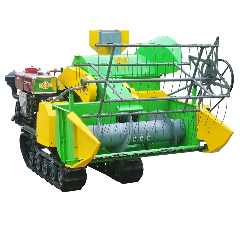 Fully Automatic Grain Combined Agricultural Harvesting
