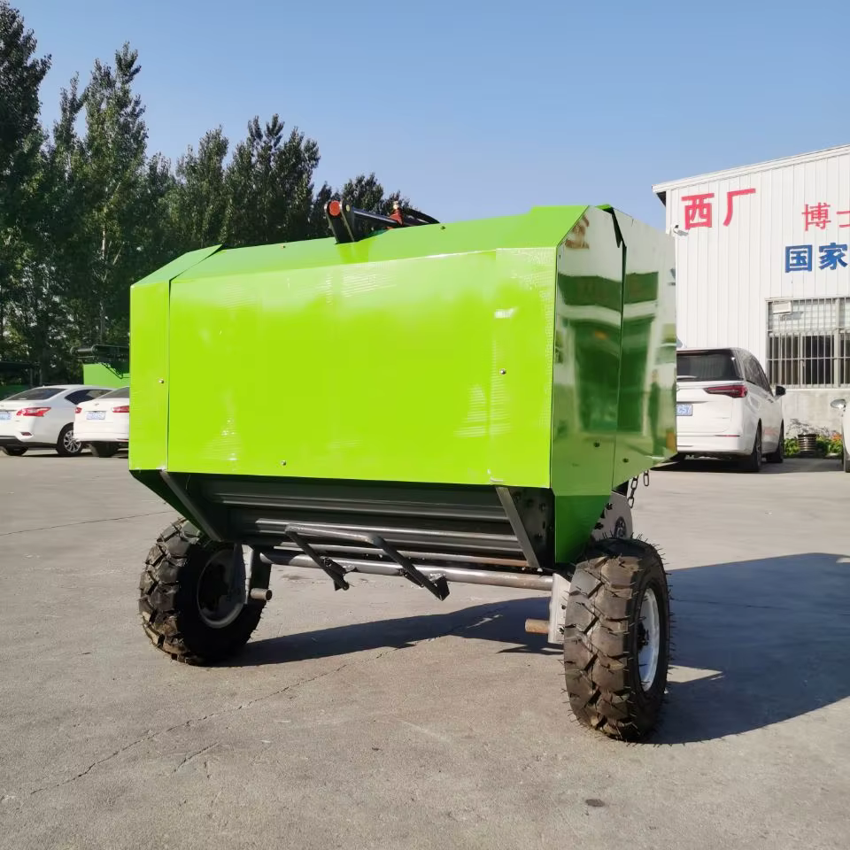 Agriculture Tractor Mounted Round Baler Machine