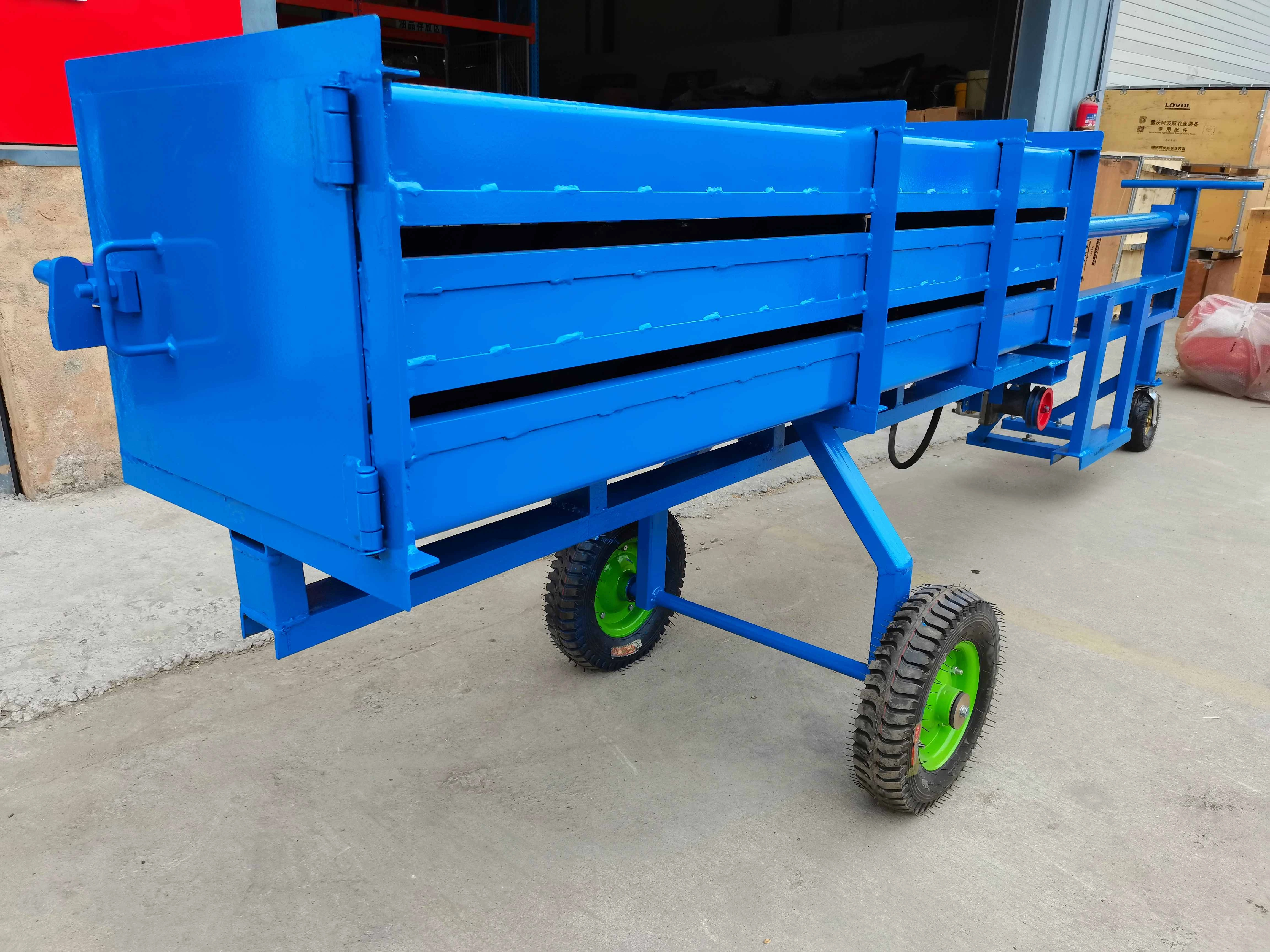 China Diesel Engine Hydraulic Baler Movable