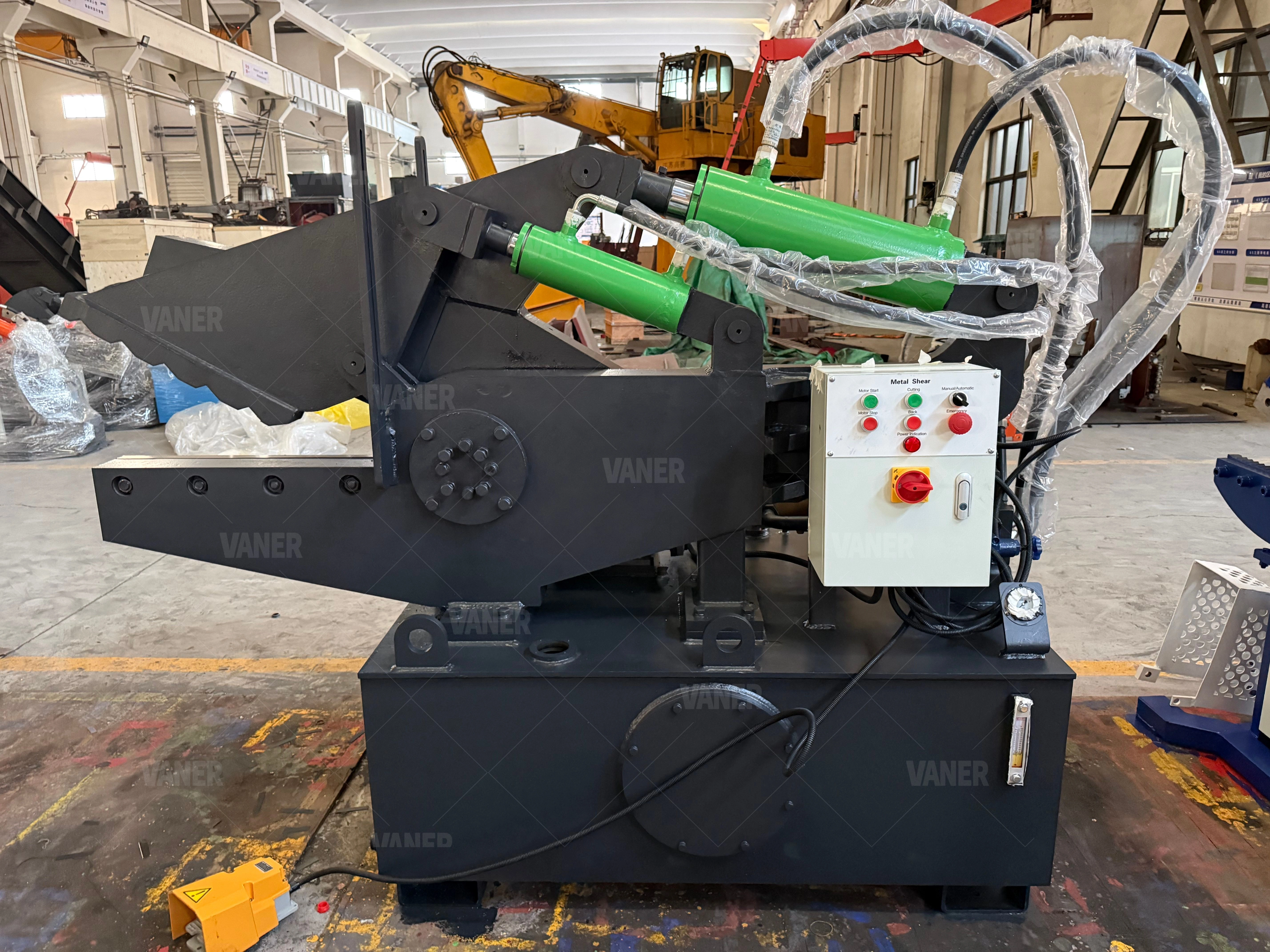 Scrap Metal Shearing Machine Aluminum Shearing