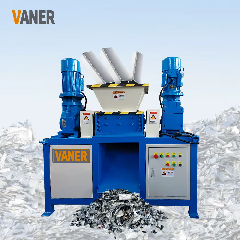 Double Shaft Shredder Machine Double Shaft