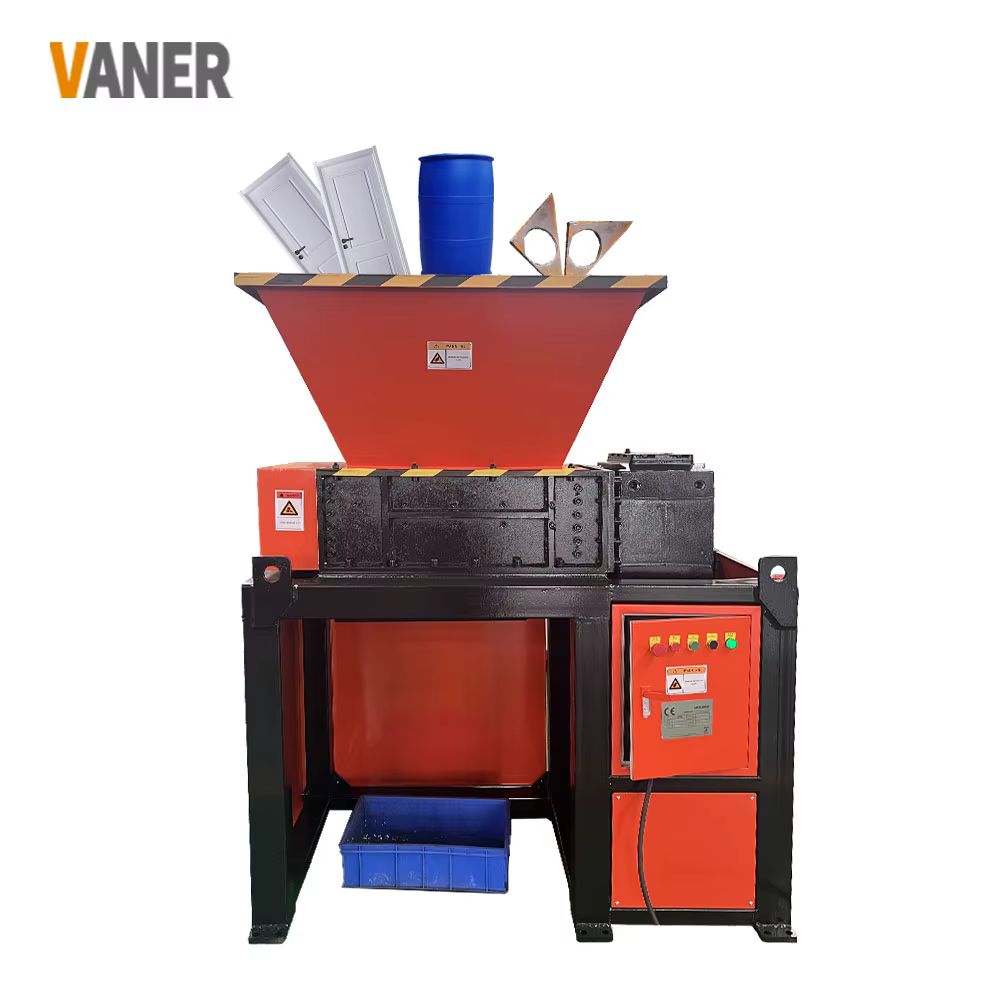 Heavy Duty Industrial Waste Tire Shredder