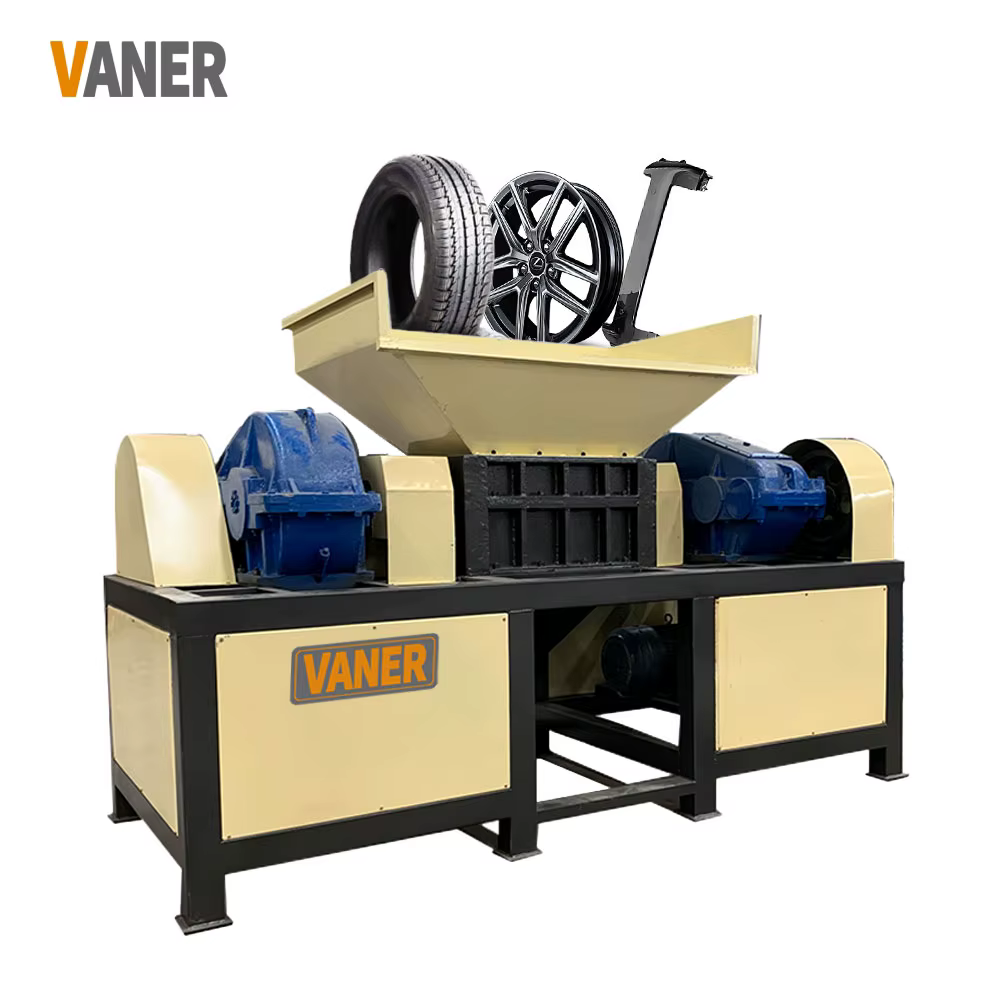 Industrial Tire Shredder Scrap Metal Shredder