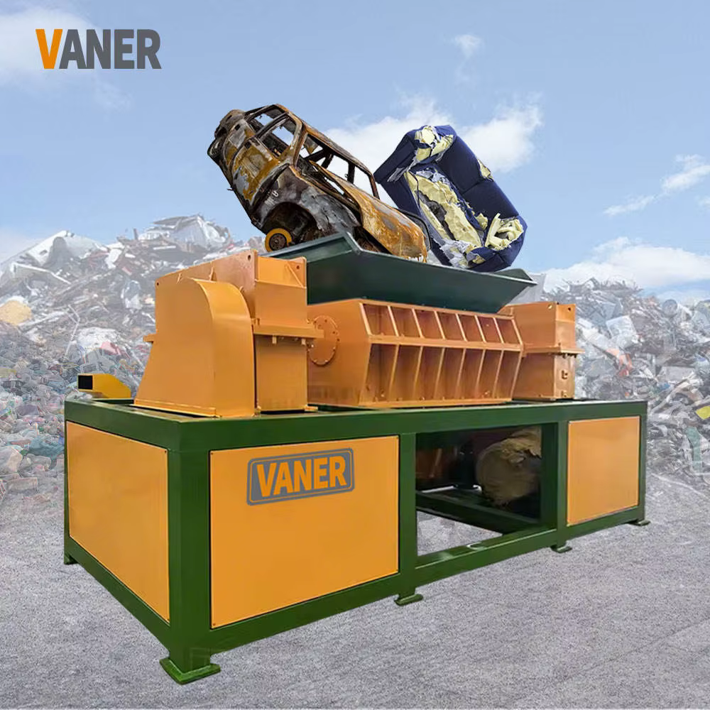 High Quality Double Shaft Plastic Cardboard
