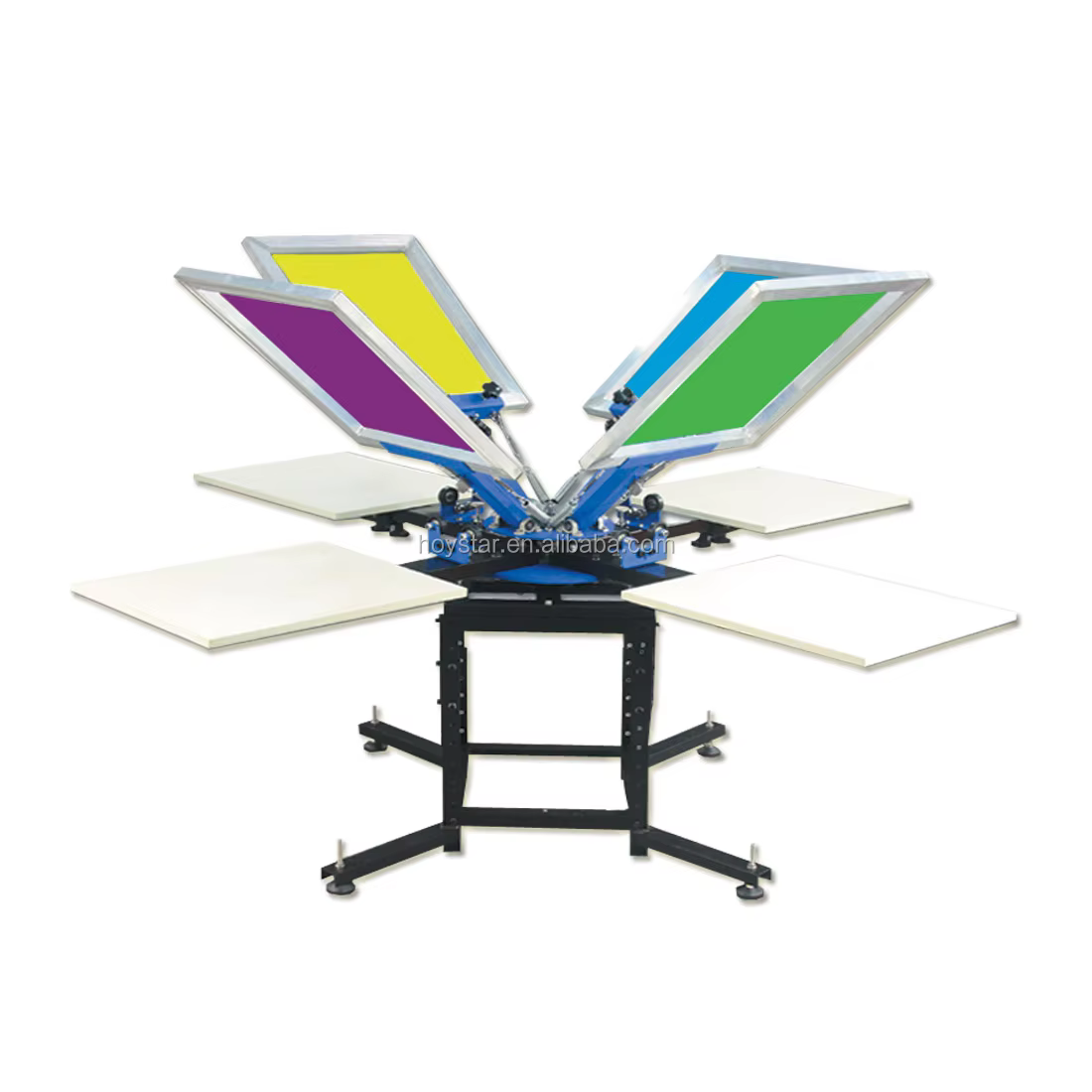 Manual 4 Color 4 Station T