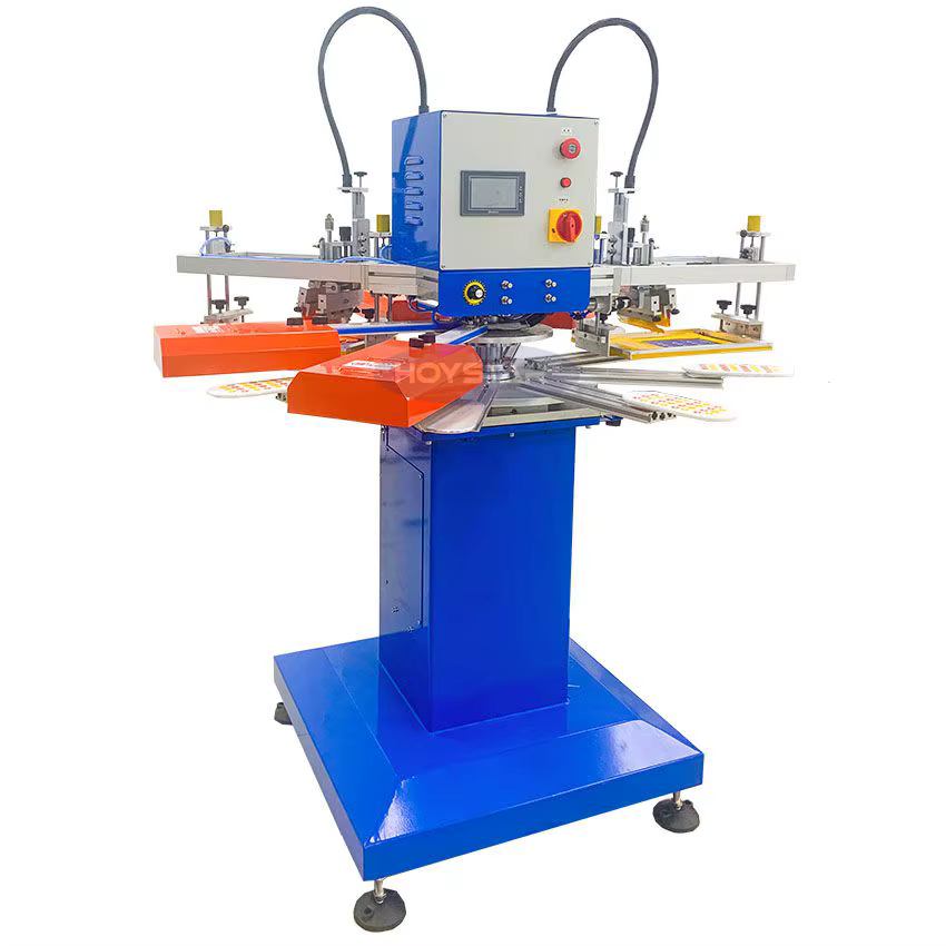2 Colors Socks Screen Printing Machine