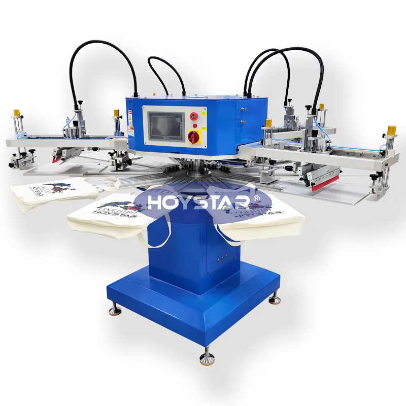 4 Color Automatic Screen Printing Machine
