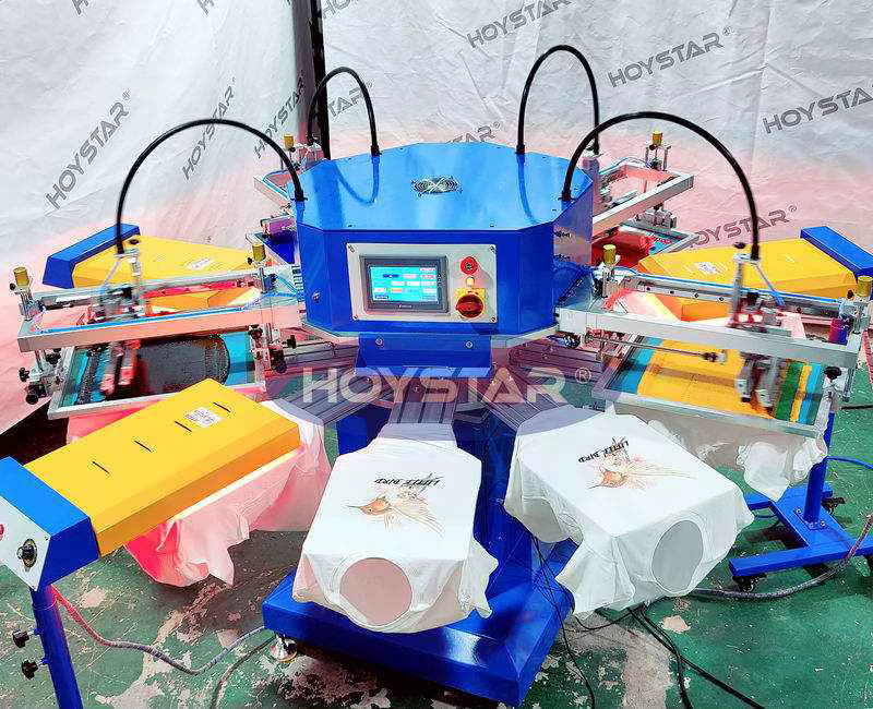 4 Color Automatic Screen Printing Machine