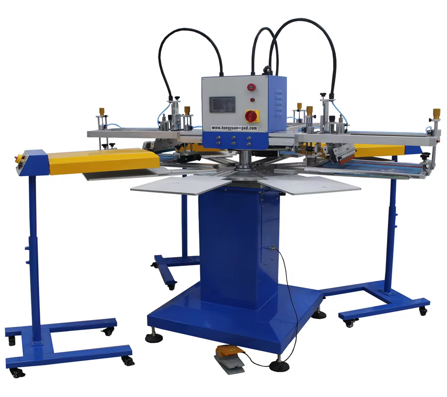 3 Color Semi Automatic Silk Screen