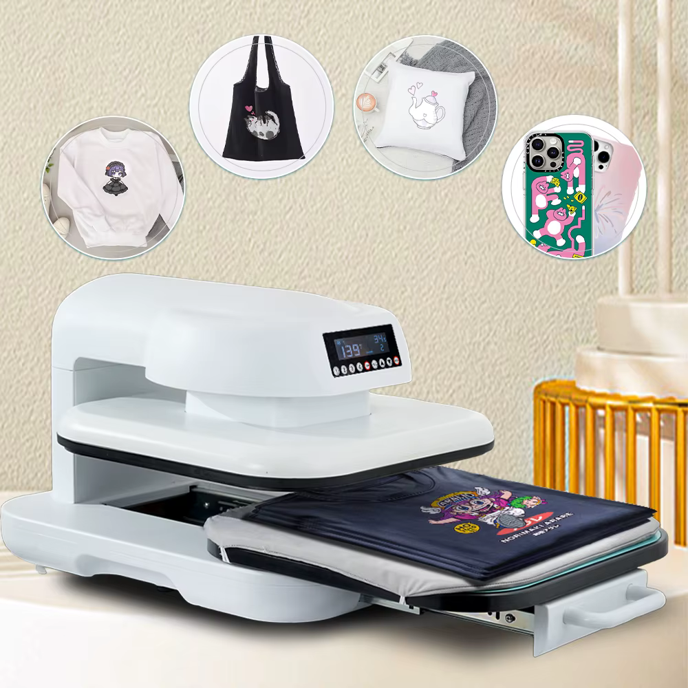 38x38cm Electric Auto Heat Press Machine