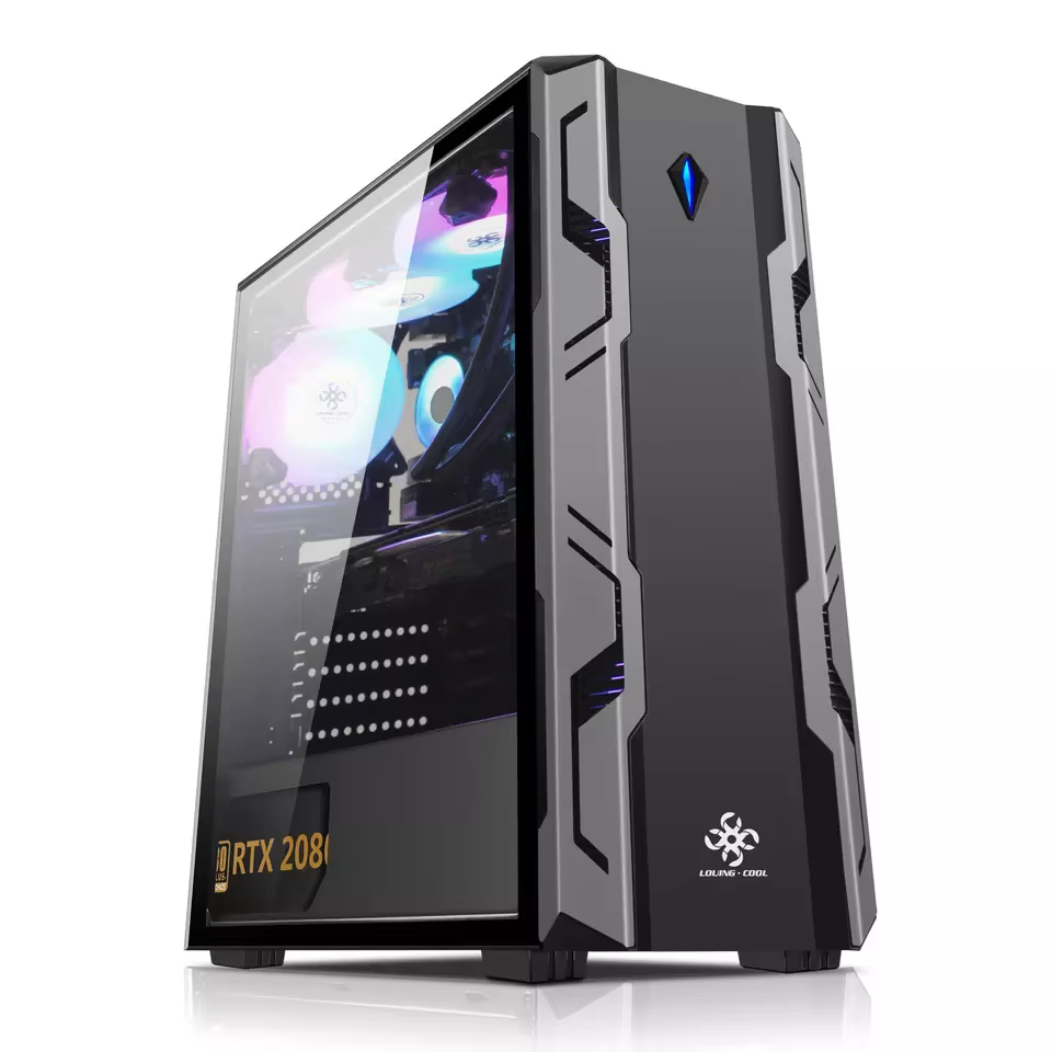 Computer Cases Towers ATX Case Tempered