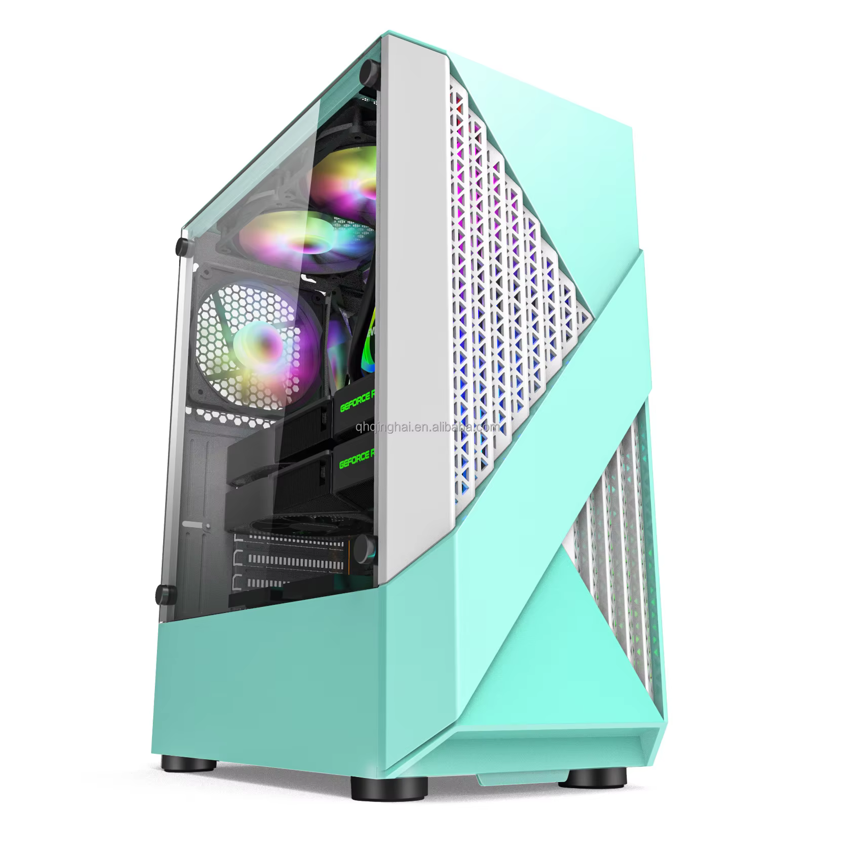 Side Transparent Tempered Glass Computer Case