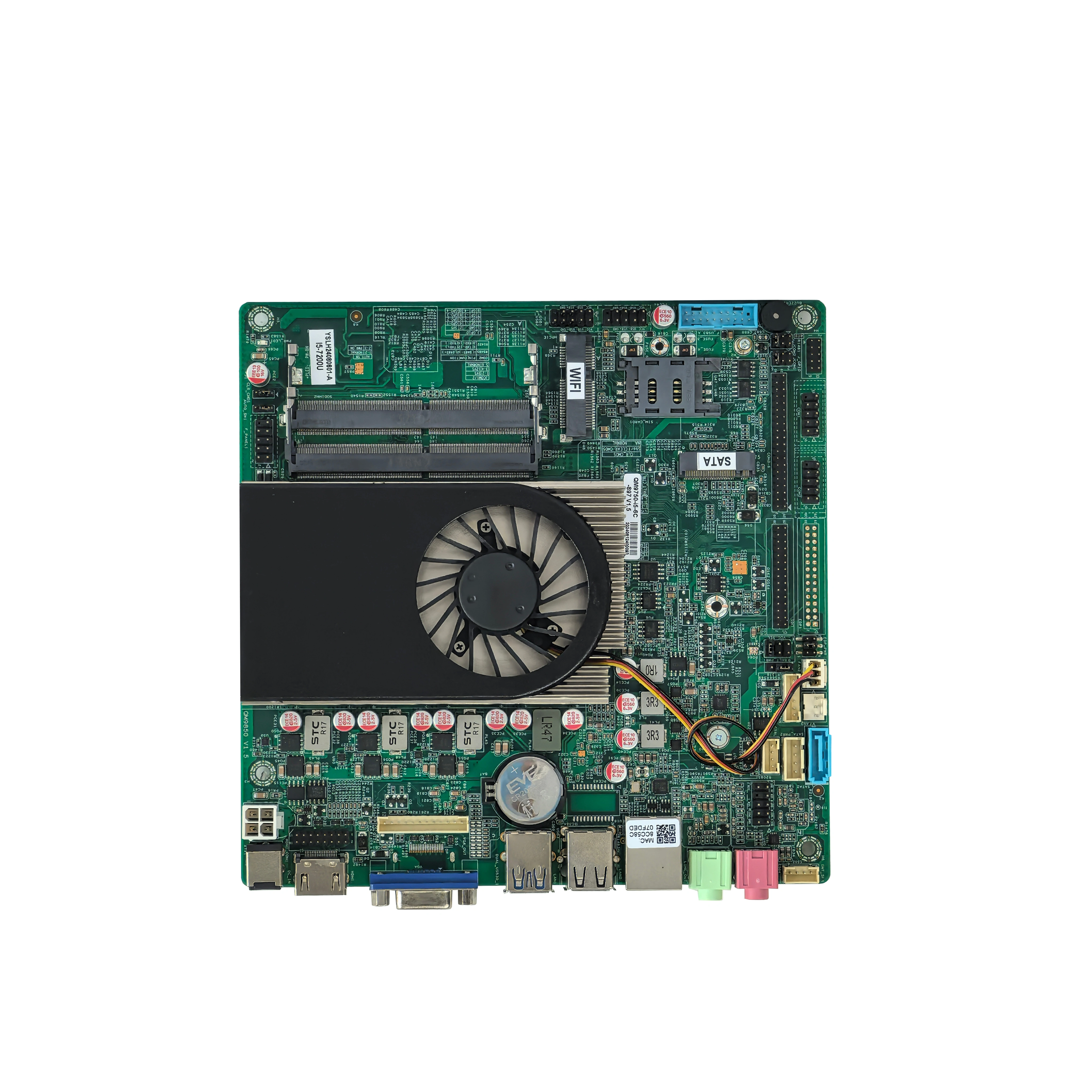 2025 ELSKY QM9850 Mini ITX Motherboard