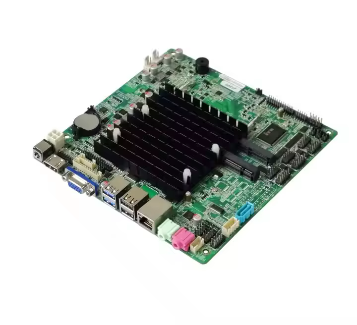 Computer Motherboard With Processor Intel Celeron