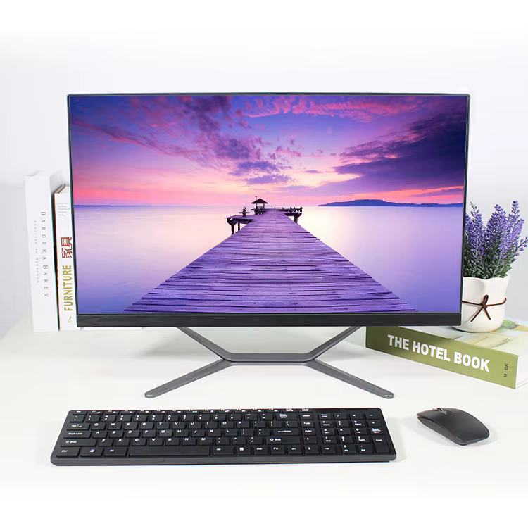 IPS PC 21.5"  24" 27" HD Display Desktop Computer  Gaming All In One Pc