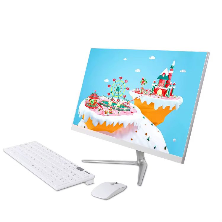 IPS PC 21.5"  24" 27" HD Display Desktop Computer  Gaming All In One Pc