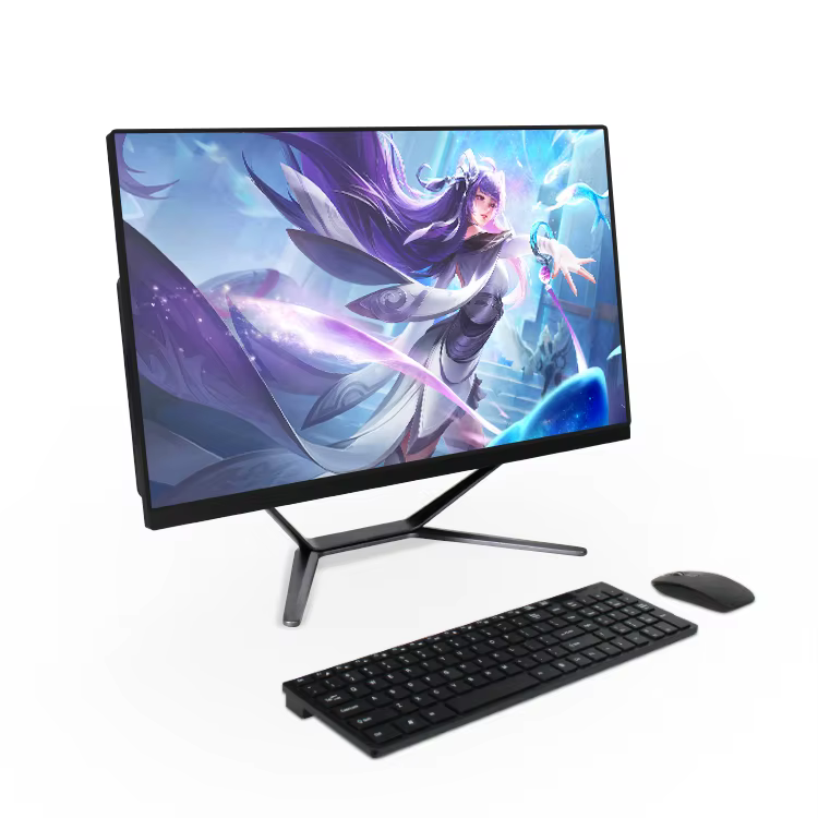 23.8" all in one core i5 8G DDR3 5000G HDD desktop gaming pc
