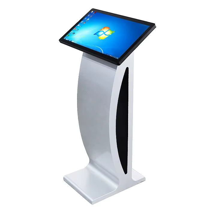 F15 inch alone digital signage touch screen kiosk