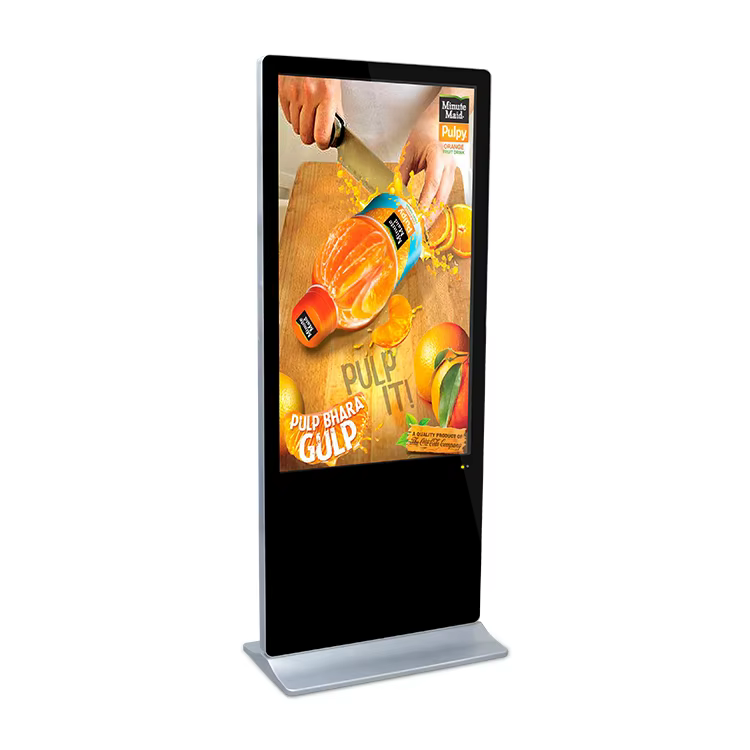 Software digital signage display stands multi touch screen computer kiosk 