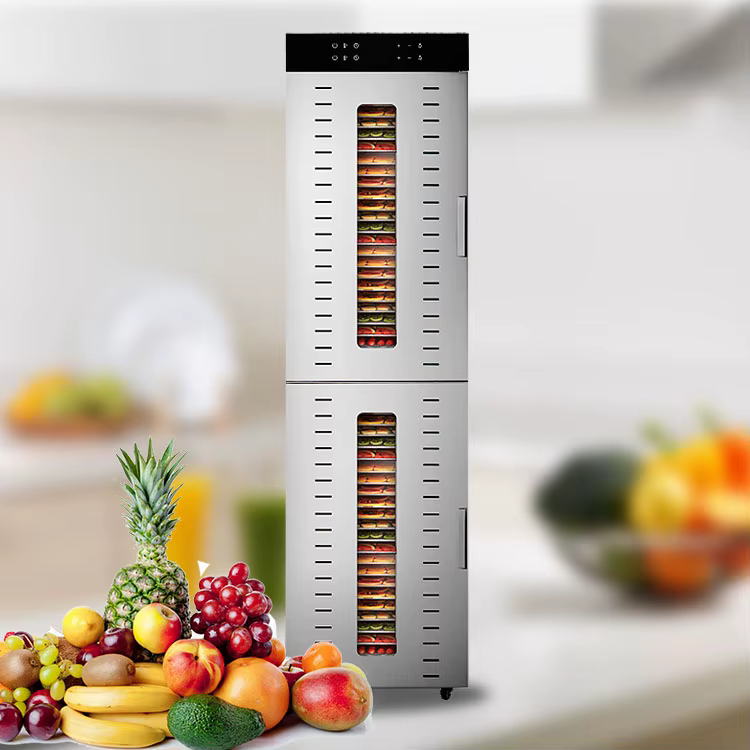 2 Cabinets 48 Trays Vegetable Food